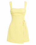 Square Neck Sleeveless Mini Dress