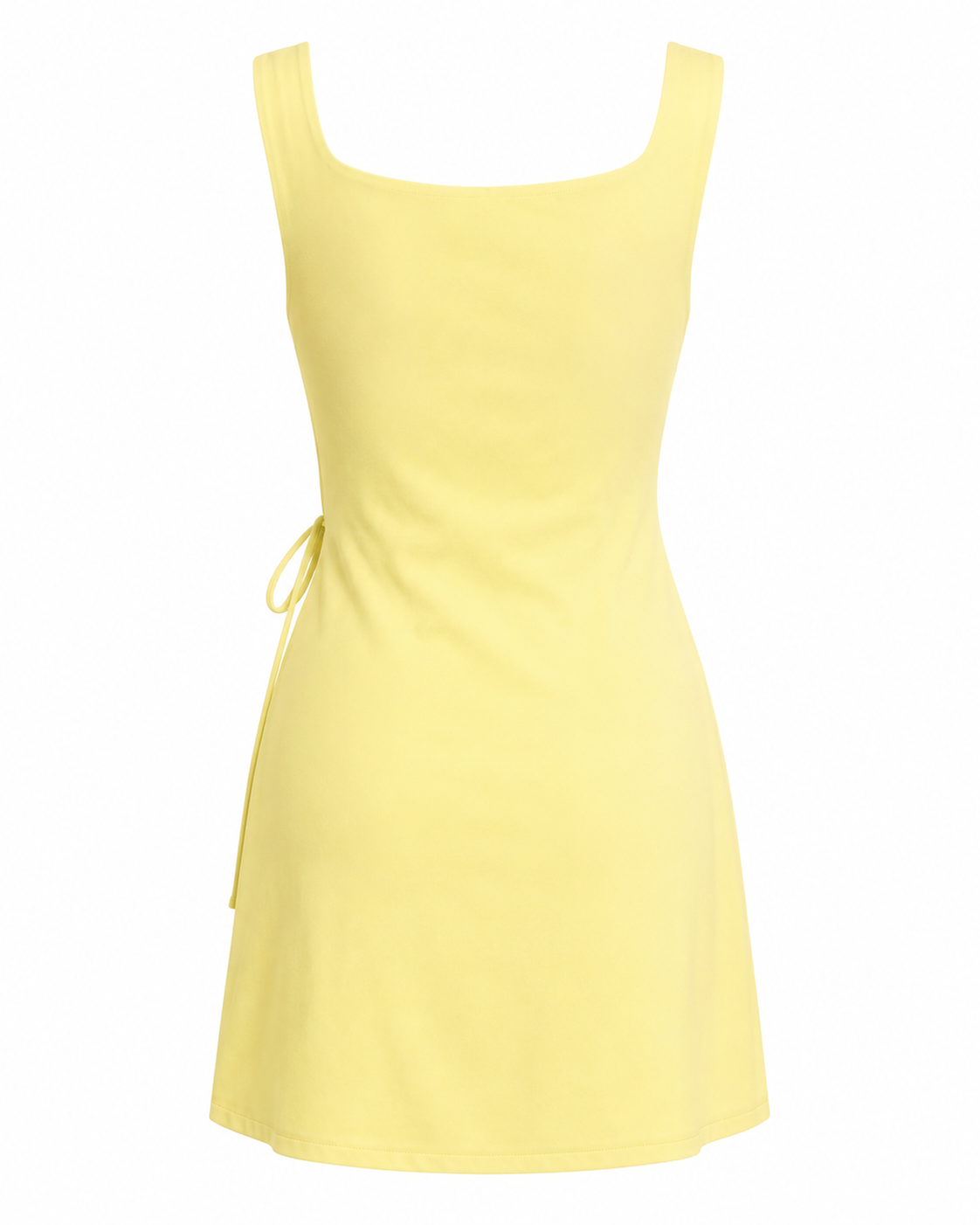 Square Neck Sleeveless Mini Dress