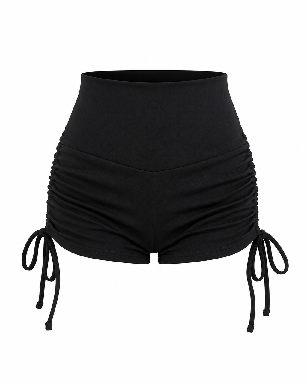 Drawstring Ruched Shorts