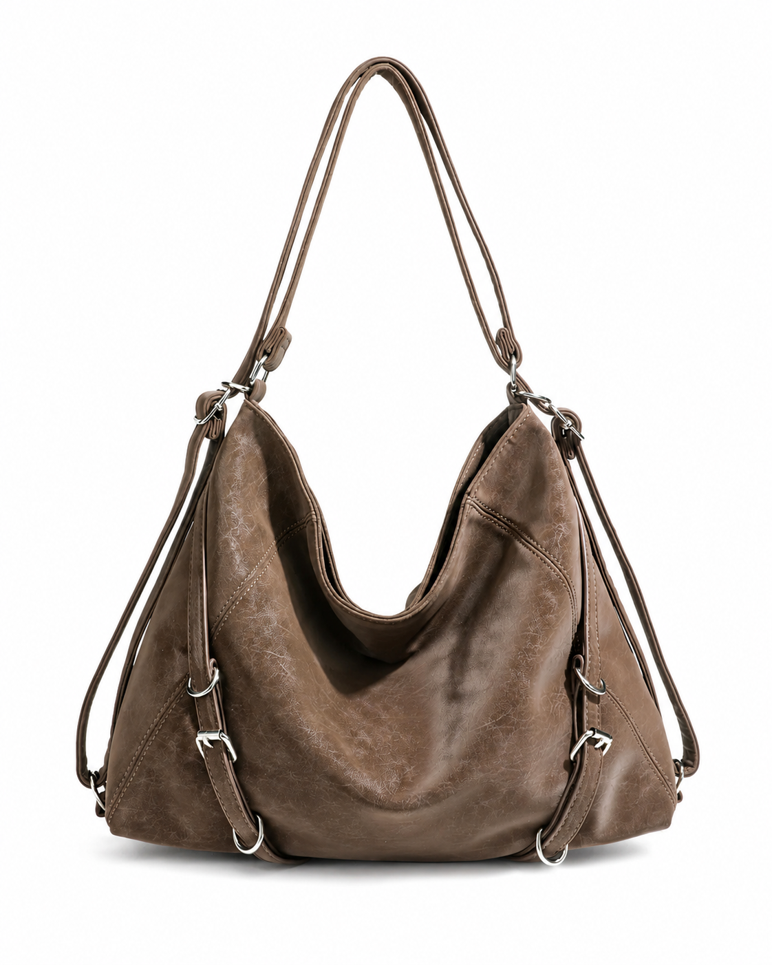 Vintage Style Convertible Shoulder Bag