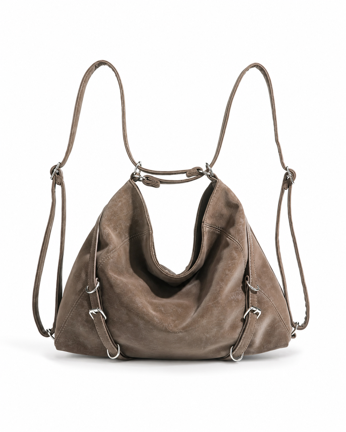 Vintage Style Convertible Shoulder Bag