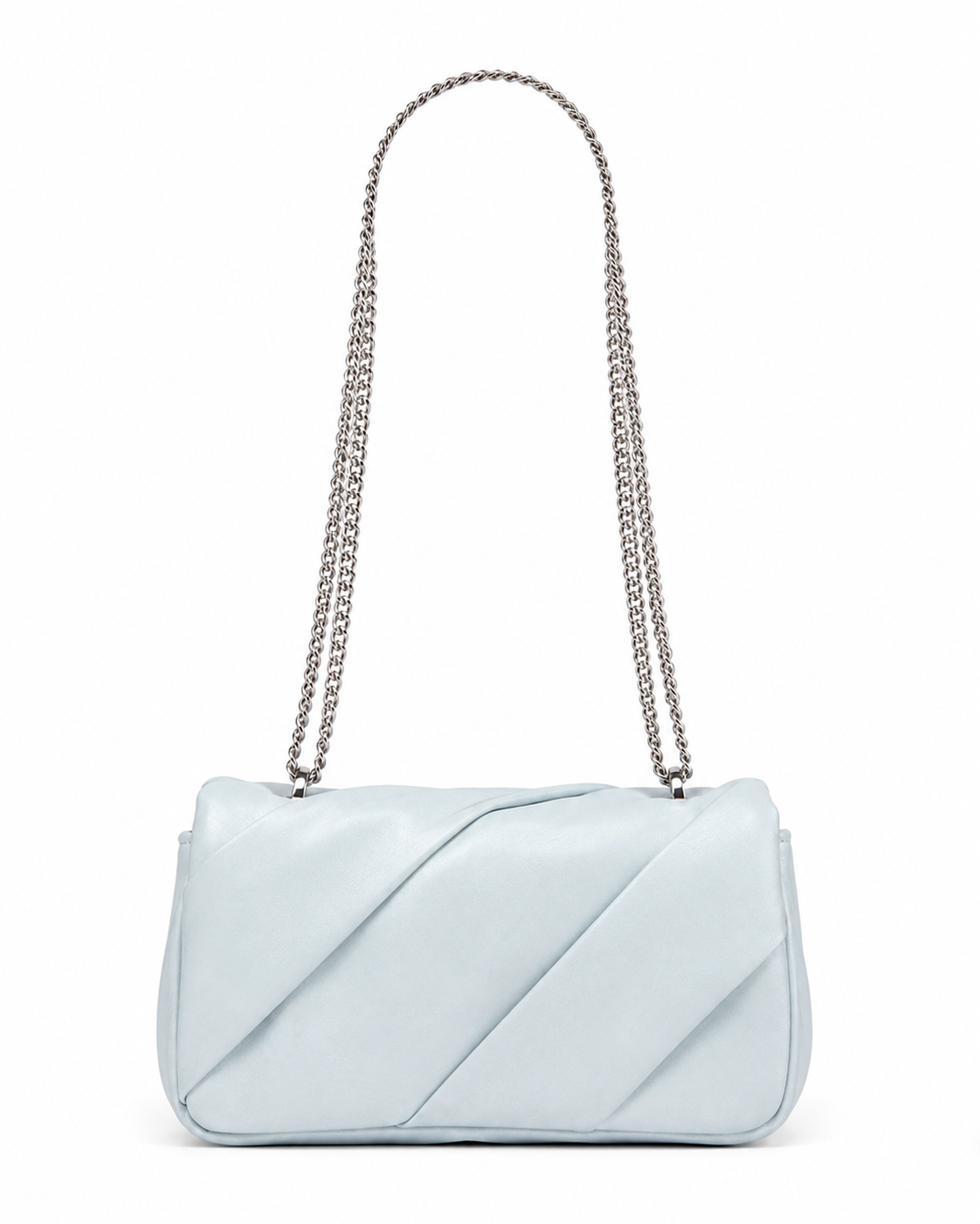 Ruched Flap Crossbody Bag