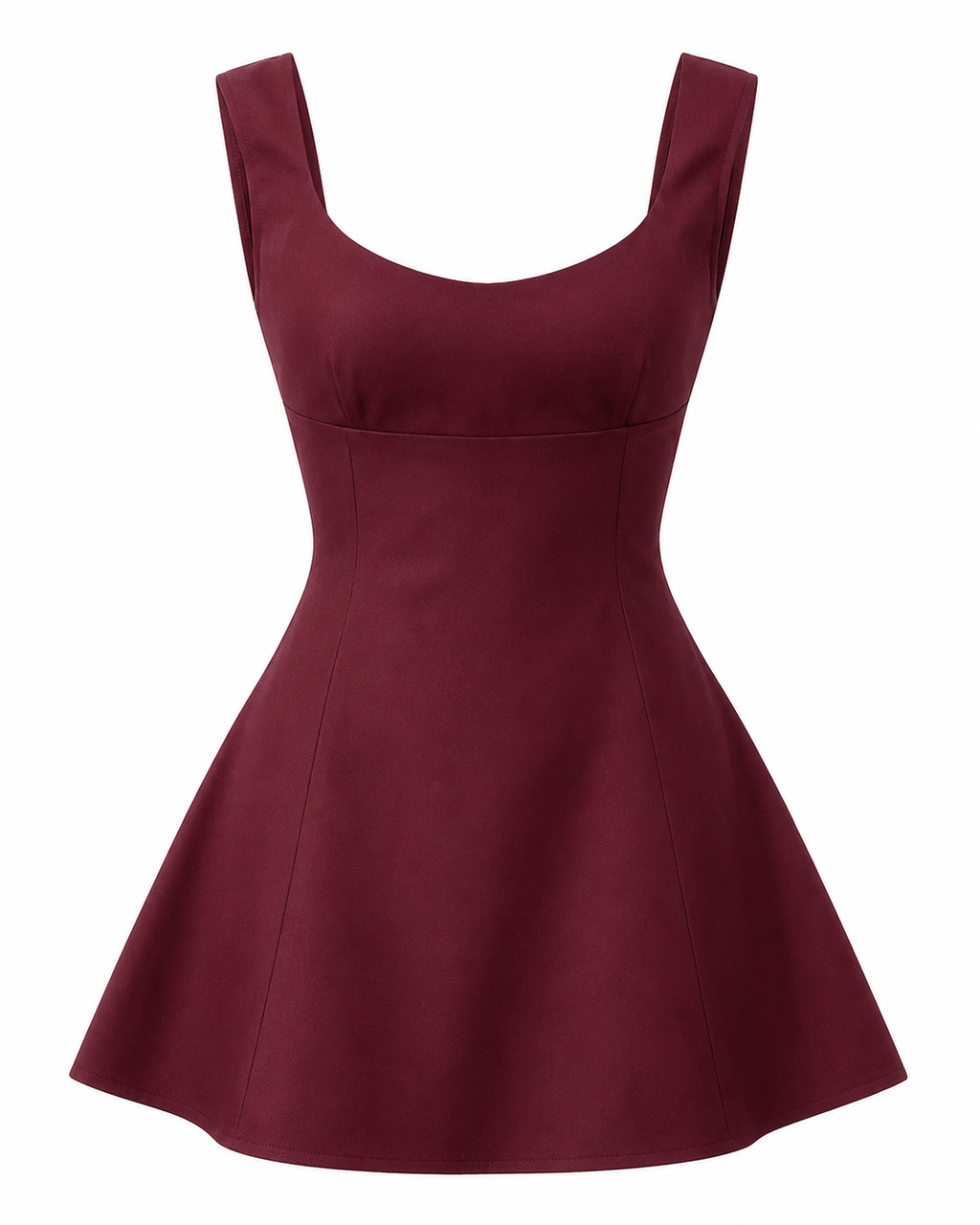 Sleeveless A-Line Mini Dress