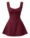 Sleeveless A-Line Mini Dress