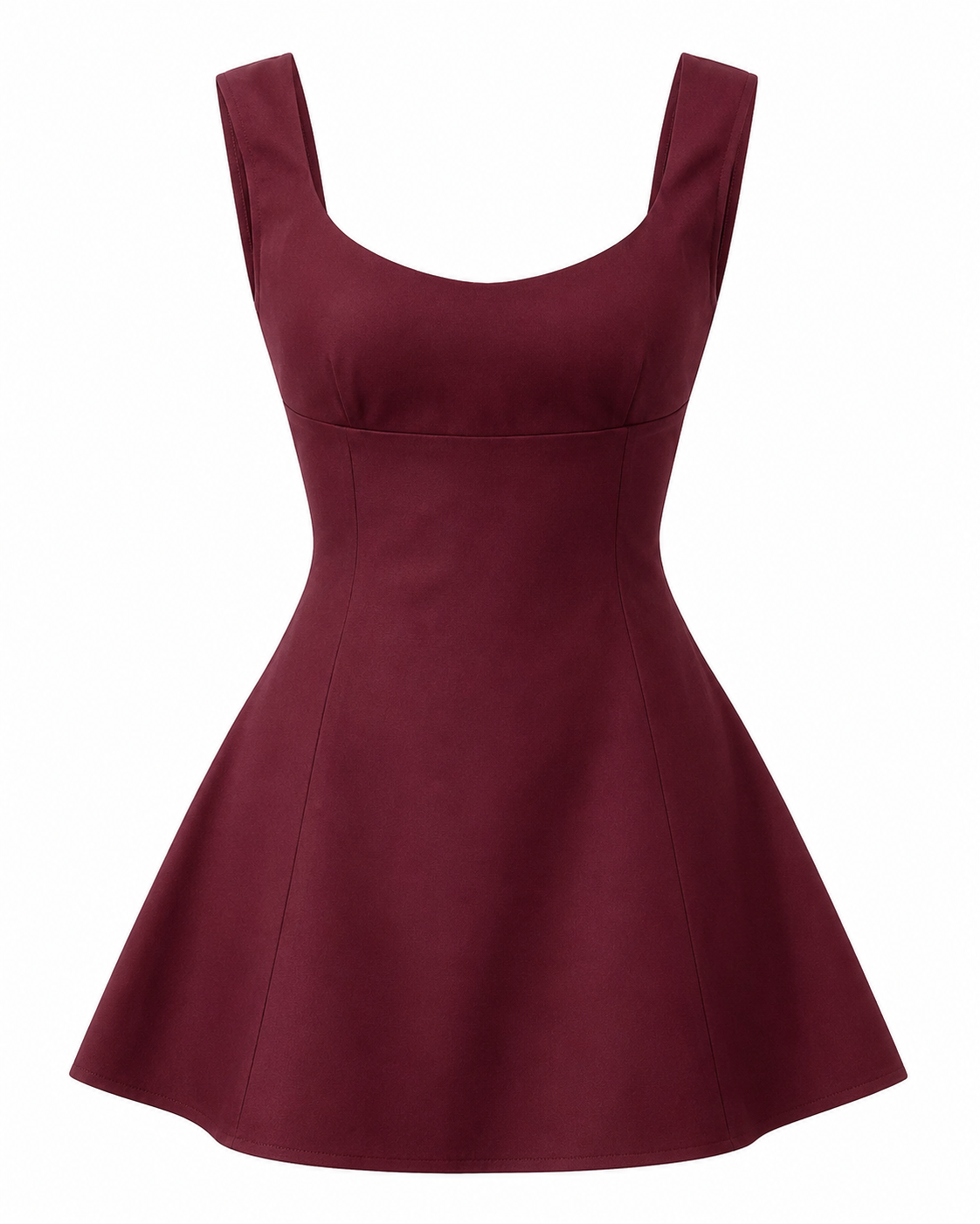 Sleeveless A-Line Mini Dress