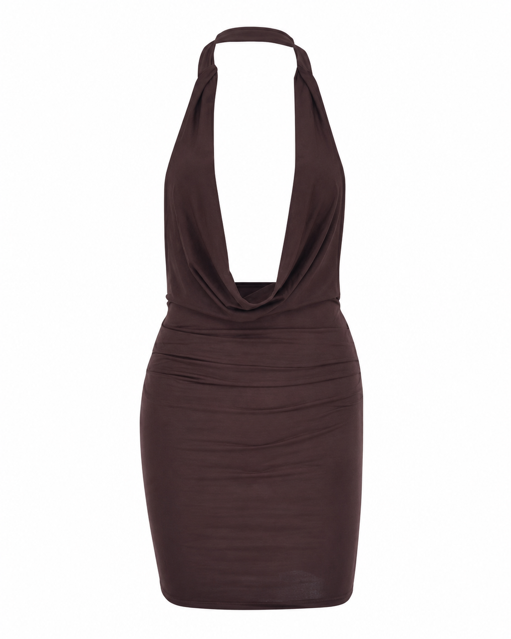Halter Neck Mini Dress