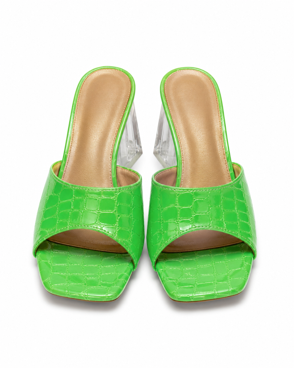 Open Toe Block Heels Sandals