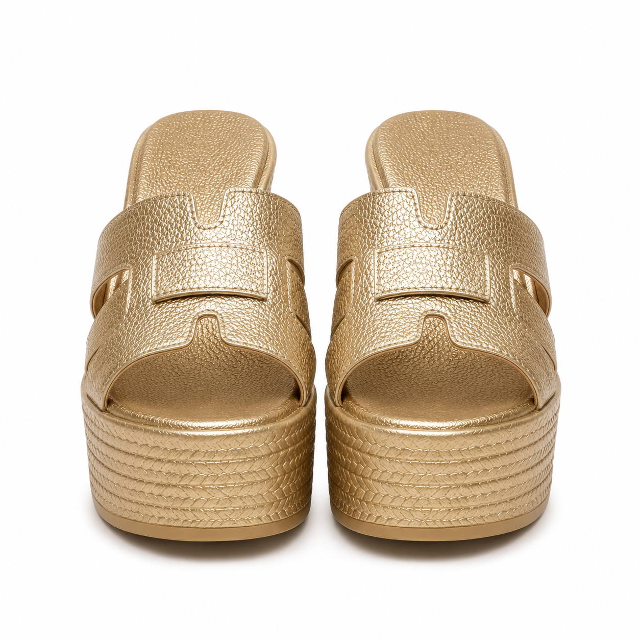 Open Toe Wedge Platform Sandals