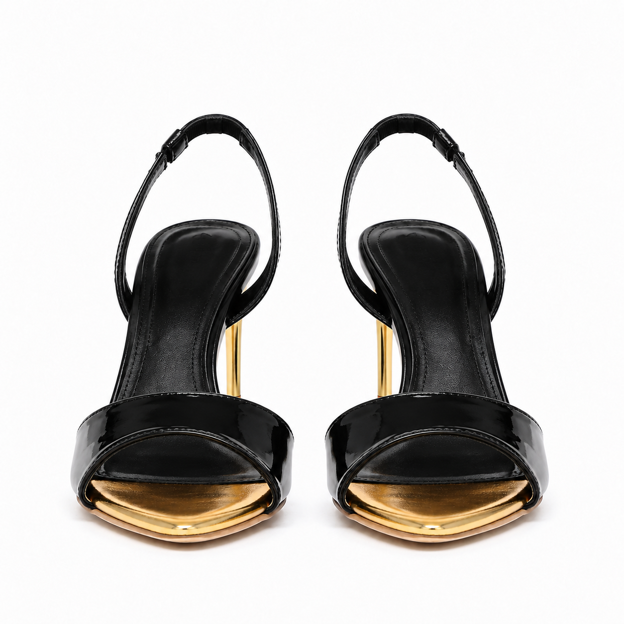 Open Toe Stiletto Sandals