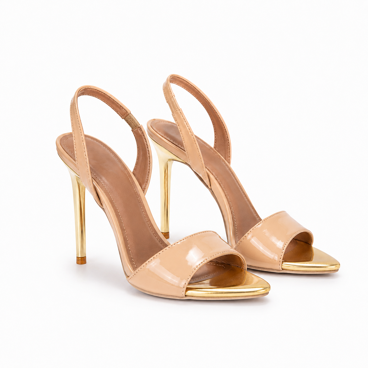Open Toe Stiletto Sandals